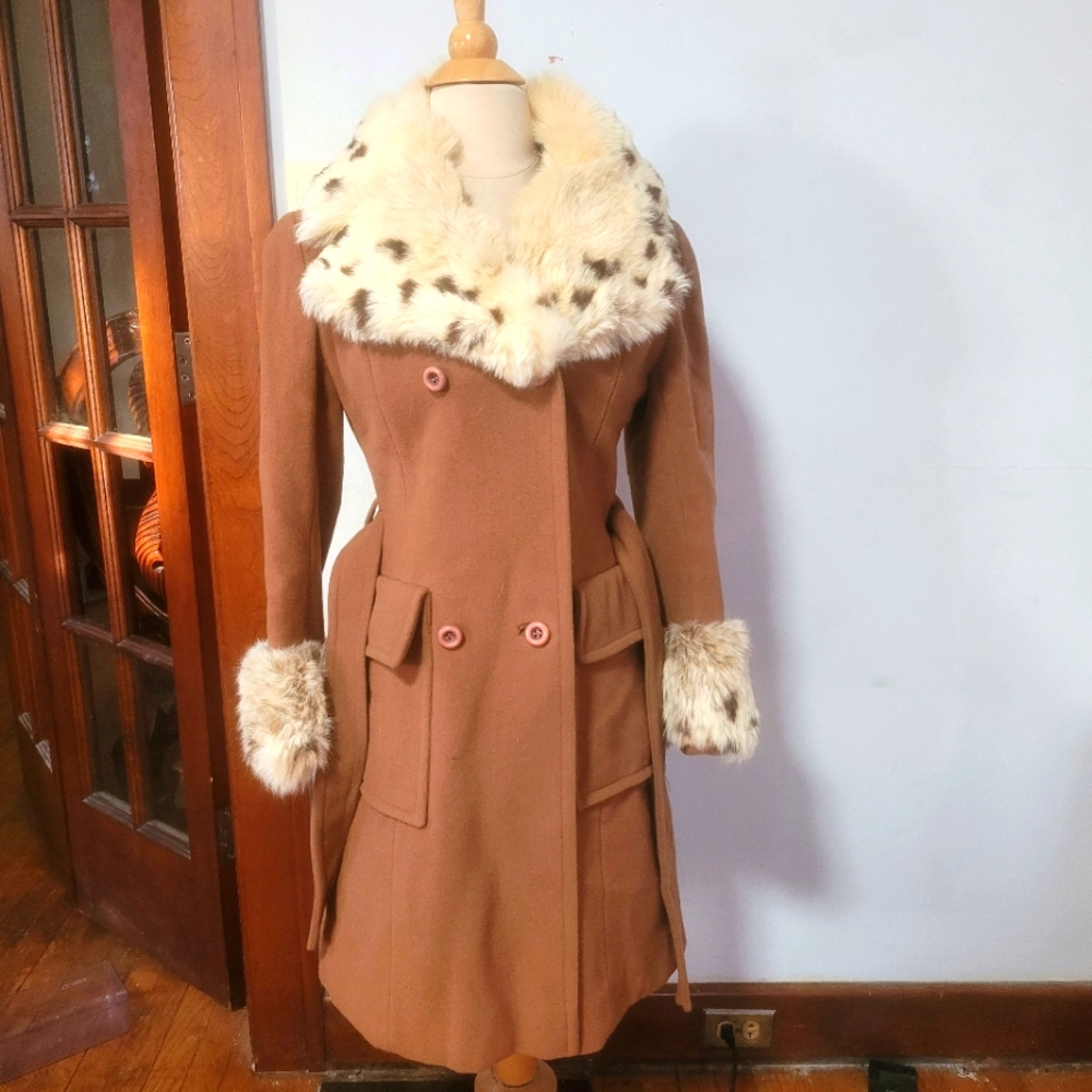 Wool and Fur coat